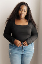 Load image into Gallery viewer, Too Good to Be True Bodysuit in Black