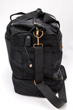 Load image into Gallery viewer, Travel Bestie Duffel in Black