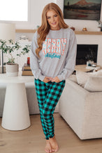 Load image into Gallery viewer, Your New Favorite Joggers in Teal Check