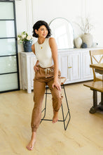 Load image into Gallery viewer, Unconditional Comfort Joggers in Deep Camel