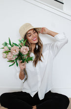 Load image into Gallery viewer, Unwavering Confidence Blouse In White