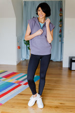 Load image into Gallery viewer, Up And Ready Cap Sleeve Workout Hoodie