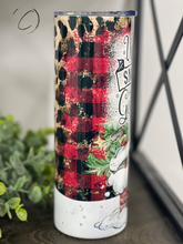 Load image into Gallery viewer, Up To Snow Good 20oz Skinny Tumbler