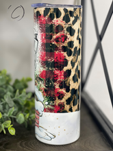 Load image into Gallery viewer, Up To Snow Good 20oz Skinny Tumbler