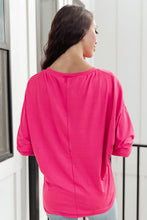 Load image into Gallery viewer, Lovely Ladder V Neck Top in Pink