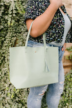 Load image into Gallery viewer, Valerie Faux Leather Tote Bag