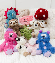 Load image into Gallery viewer, Black and White Cow Warmies Junior