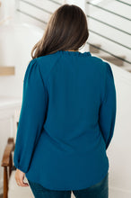 Load image into Gallery viewer, We Believe Keyhole Tie Detail Blouse