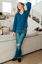 Load image into Gallery viewer, We Believe Keyhole Tie Detail Blouse