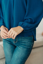 Load image into Gallery viewer, We Believe Keyhole Tie Detail Blouse