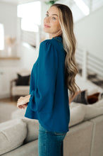Load image into Gallery viewer, We Believe Keyhole Tie Detail Blouse