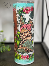Load image into Gallery viewer, Western Bunnies 20oz Skinny Tumbler