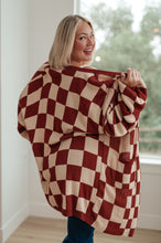 Load image into Gallery viewer, When I See You Again Checkered Cardigan