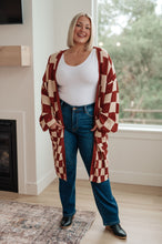 Load image into Gallery viewer, When I See You Again Checkered Cardigan