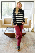 Load image into Gallery viewer, When in Doubt Striped Sweater
