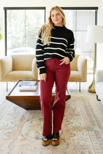 Load image into Gallery viewer, When in Doubt Striped Sweater