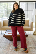 Load image into Gallery viewer, When in Doubt Striped Sweater
