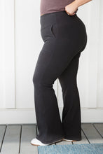 Load image into Gallery viewer, Where are You Flared Leggings in Black
