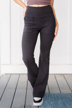 Load image into Gallery viewer, Where are You Flared Leggings in Black