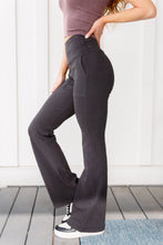 Load image into Gallery viewer, Where are You Flared Leggings in Black