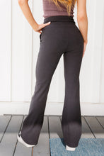 Load image into Gallery viewer, Where are You Flared Leggings in Black