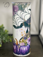 Load image into Gallery viewer, Witchy Highland Cow 20oz Skinny Tumbler
