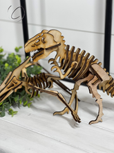 Load image into Gallery viewer, Wood 3D Dinosaur Puzzle Volume 1