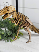 Load image into Gallery viewer, Wood 3D Dinosaur Puzzle Volume 1