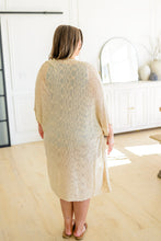Load image into Gallery viewer, Work This Out Longline Cardigan In Natural