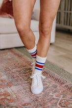 Load image into Gallery viewer, World's Best Dad Socks in Red and Blue