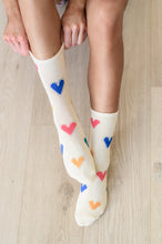 Load image into Gallery viewer, Woven Hearts Everyday Socks Set of 3
