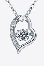 Load image into Gallery viewer, 925 Sterling Silver Moissanite Pendant Necklace