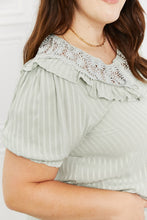 Load image into Gallery viewer, Sweet Talk Full Size Short Sleeve Top