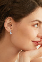 Load image into Gallery viewer, 4 Carat Moissanite Drop Earrings