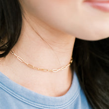 Load image into Gallery viewer, Paperclip Necklace