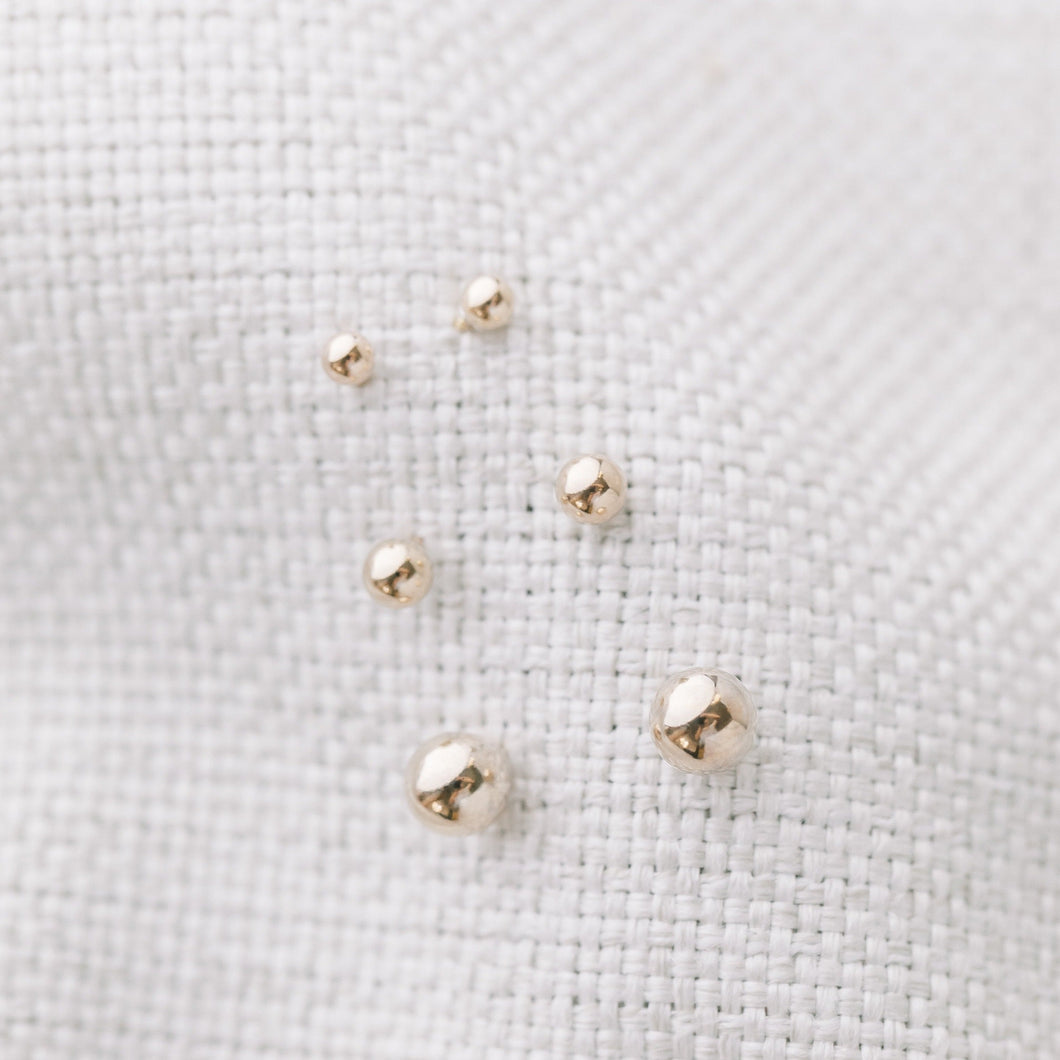 Ball Stud Earring Set