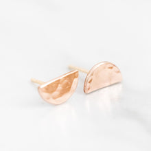Load image into Gallery viewer, Crescent Stud Earrings