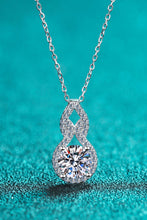 Load image into Gallery viewer, 1 Carat Moissanite Pendant Necklace