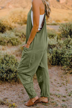 Load image into Gallery viewer, Double Take  V-Neck Sleeveless Jumpsuit with Pocket