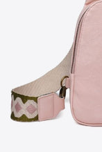 Load image into Gallery viewer, Random Pattern Adjustable Strap PU Leather Sling Bag