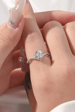 Load image into Gallery viewer, 1 Carat Moissanite 925 Sterling Silver Ring