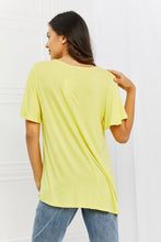 Load image into Gallery viewer, Lace Embroidered Top in Yellow Mousse