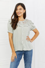 Load image into Gallery viewer, Sweet Talk Full Size Short Sleeve Top