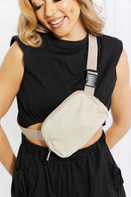 Load image into Gallery viewer, Buckle Zip Closure Fanny Pack