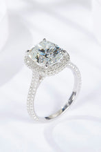 Load image into Gallery viewer, 6 Carat Moissanite Halo Ring