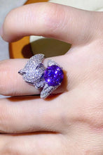 Load image into Gallery viewer, 2 Carat Moissanite Adjustable Animal Bypass Ring