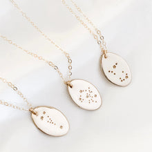 Load image into Gallery viewer, Constellation Necklace - Barberry + Lace