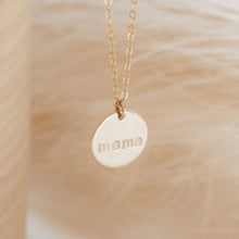 Load image into Gallery viewer, Mama Disc Necklace