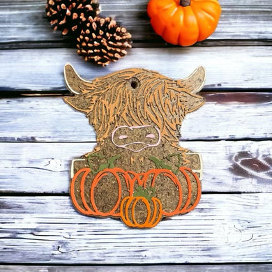 Highland Cow Pumpkin