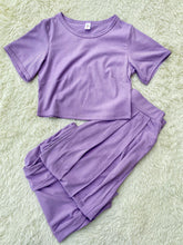 Load image into Gallery viewer, PREORDER: Full Length Cropped Lounge Set in Four Colors